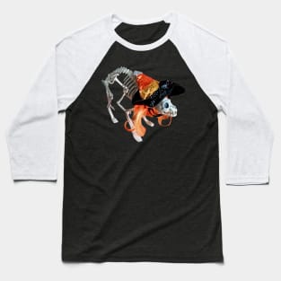 Skully the Cat Baseball T-Shirt